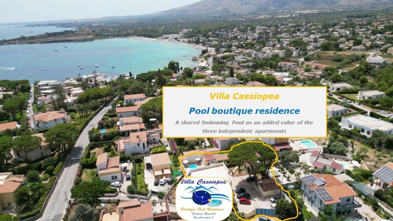 Pool Seaside Relais - Ville Ninfea, Marea, Rosa E Cassiopea Fontane Bianche Extérieur photo