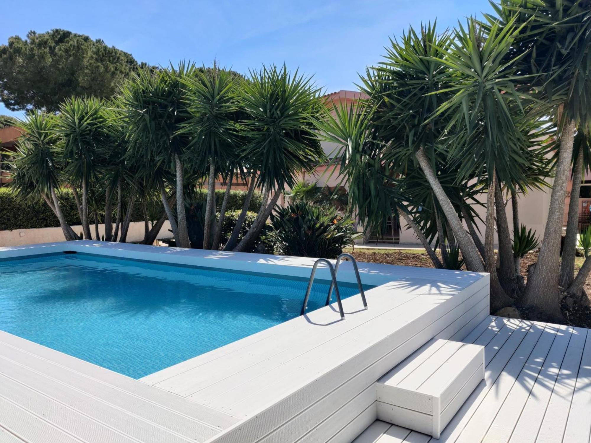 Pool Seaside Relais - Ville Ninfea, Marea, Rosa E Cassiopea Fontane Bianche Extérieur photo