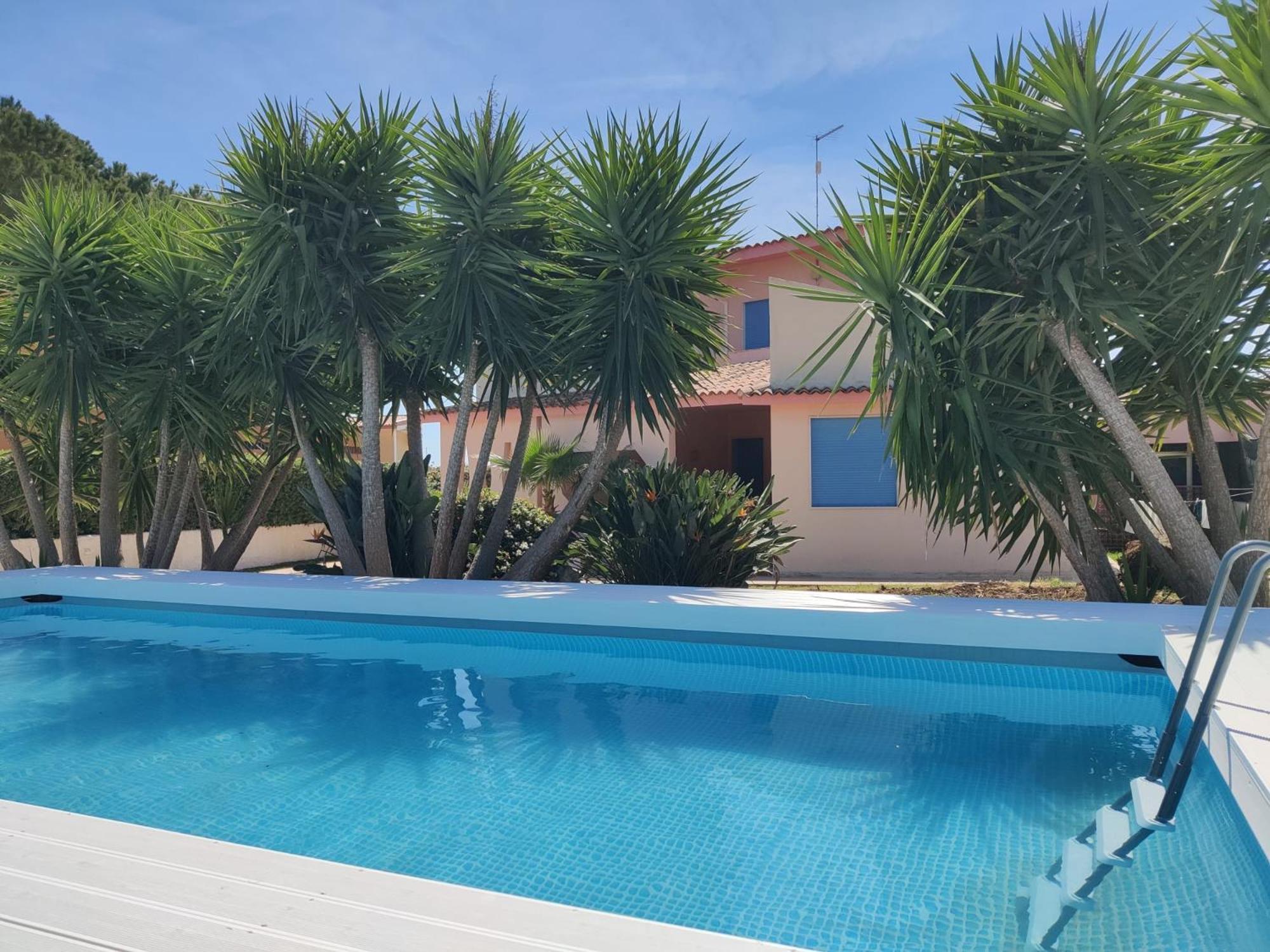 Pool Seaside Relais - Ville Ninfea, Marea, Rosa E Cassiopea Fontane Bianche Extérieur photo